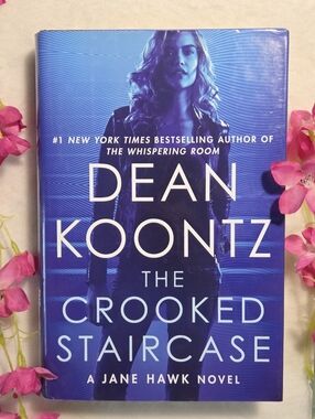 📕Dean Koontz The Crooked Staircase Hardcover Book
